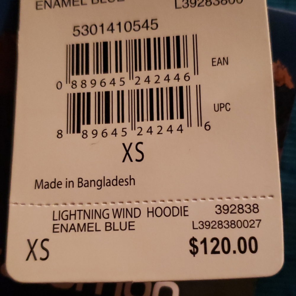 Salomon- new lightning wind hoodie